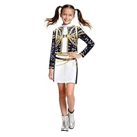 Alakee stage fancy outfits performance dance clothing set 3pcs set