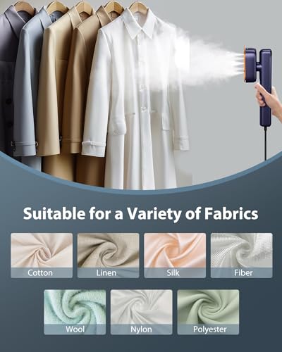 image for 1100W Steamer for Clothes, 100-240V Handheld Garment Steamer, Sundu Tr