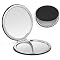 Trousse de maquillage personnalisée en cuir PU miroir lumineux LED trousse de ma Trousse de maquillage personnalisée en cuir PU miroir lumineux LED trousse de ma