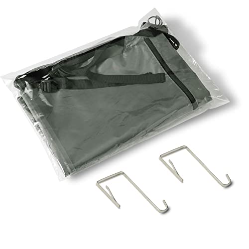 Mochila grande para colgar ropa con puerta resistente y correa acolchada 4