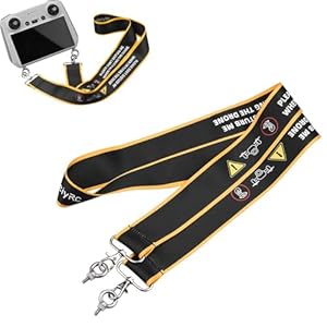 DJI Controller Gurt für Mini 3/Mini 4/Air 2S/Air 3S/Mavic 3 Classic, Umhängeband für DJI RC/RC Pro/Smart Controller, Schultergurt für Drohnenzubehör