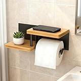 Design Universel et Élégant: Ce distributeur papier toilette allie couleurs classiques et lignes modernes, fusionnant harmonieusement contemporain et naturel. Il s'intègre parfaitement dans la salle de bain, la cuisine, l'atelier, etc., rehaussant l'esthétique de l'espace.