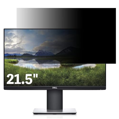 Dell P2219H 21.5インチ 対応 覗き見防止 フィルター プライバシーフィルター パソコンPC モニター 液晶保護フィルム ブルーライトカット 反射防止 パソコン セキュリティーのぞき見防止 両面使用可能 反射防止 着脱簡単