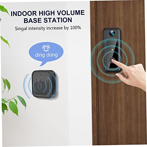 Homoyoyo Câmera De Campainha Sem Fio Campainhas Sem Fio Para Casa 2 Unidades campainha câmera sem fi