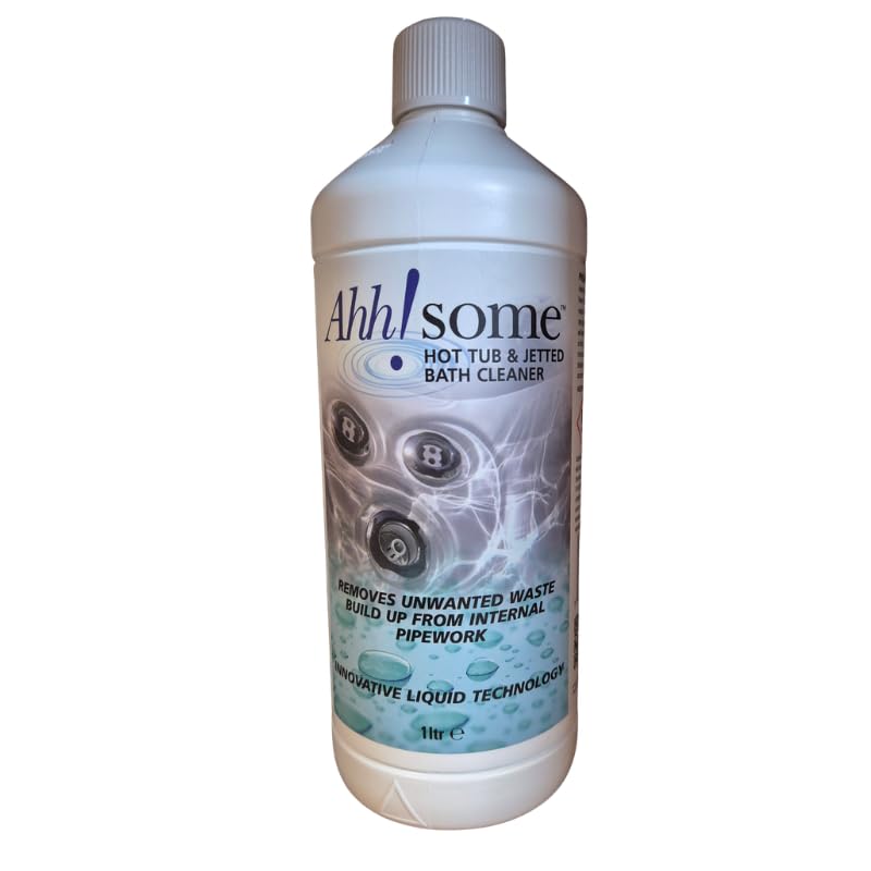 Ahh!Some Hot Tub and Jetted Bath Tub Deep Cleaner, 1 Litre