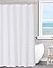 Fabric Shower Curtain Liner Solid White, Hotel Quality, Machine Washable, PVC Free, Odorless, Spa, 70 x 72 inches for Bathroom