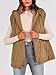 PRETTYGARDEN Women's 2025 Fall Spring Vest Casual Sleeveless Hooded Zip Up Jacket Trendy Winter Coat Outerwear (Camel,Large)
