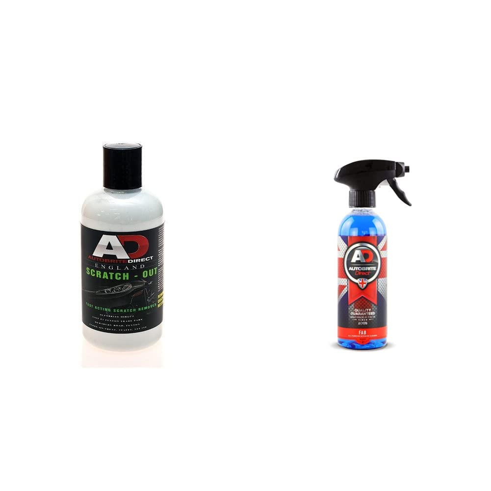 Autobrite Direct Scratch-Out-Scratch Remover & Fab, 500 ml
