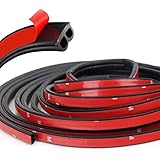 Tamaño - 16m de largo x 13mm de ancho x 5mm de alto. El largo suficiente para aplicar a todas sus puertas y ventanas que necesitan sellado. Se puede cortar a diferentes tamaños según su necesidad