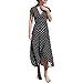 Produktbild Lurcardo Stillkeid Umstandskleid Kurzarm V-Ausschnitt Retro Boho Stillkleid Schwangerschafts Kleid Mode Still-Nachthemd Stillen Kleid Umstandsmode Frauen Damen Kleid Sommer Damen Kleider Damen Tops