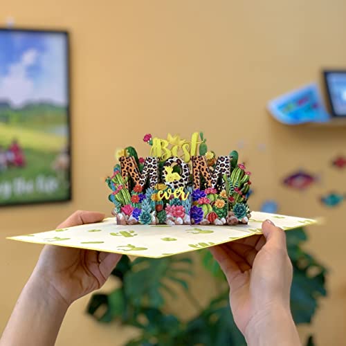 By 22Craft - Best Mom Ever Birthday Card For Mom, Pop Up Birthday Cards For Women, Birthday Card For Wife 6"X 8" - Mothers Day Cards, Pop Up Mothers Day Card For Daughter, Wife, Grandma #TOP4