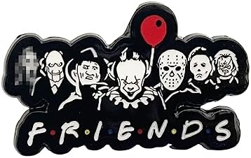 Horror Halloween Pins, TV Movie Pin, Gifts for Women, Men