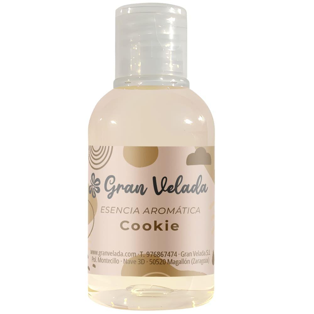 Esencia de cookie de Gran Velada para eliminar malos olores con velas y jabones perfumados