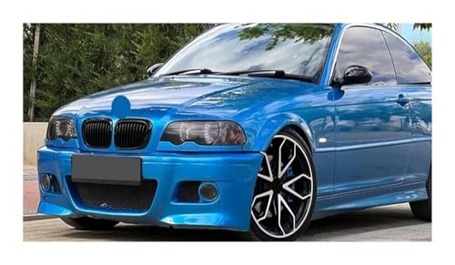 Rejilla frontal de coche para reparar parachoques superior de Serie 3 E46 1998-2003 2/4 puertas 2