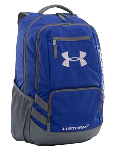 Under Armour Unisex Team Hustle Backpack, Royal (400)/Silver, One Size