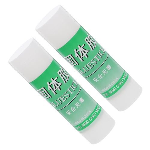 DIYEAH 2pièces Bâtons De Colle Blanche Solide Adhésive Pour Fournitures Scolaires Et Bureau Colle Forte Polyvalente Pour Loisirs Créatifs Et Projets Diy