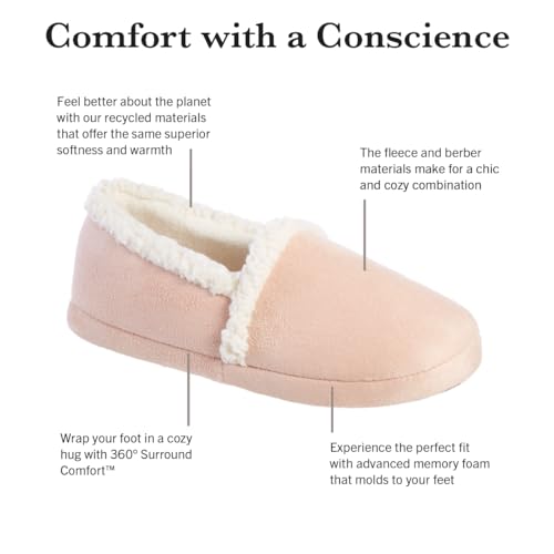 isotoner Women's Microsuede Marisol a Line Slip on Slipper2