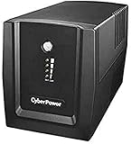 Óptimo de usar CyberPower UT1500E-FR sistema de alimentación ininterrumpida (UPS) 1500 VA 4 salidas AC Línea interactiva - Fuente de alimentación continua (UPS) (1500 VA, 900 W, 165 V, 230 V, 230 V, 50/60 Hz)