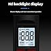 Decibel Meter - Accurate Sound Decibel Meter 30dB to 130dB, Portable Digital DB Meter with LCD Backlit Display, Fast/Slow Response, Maximum/Minimum Sound Level Meter for Home, Office, and Industry