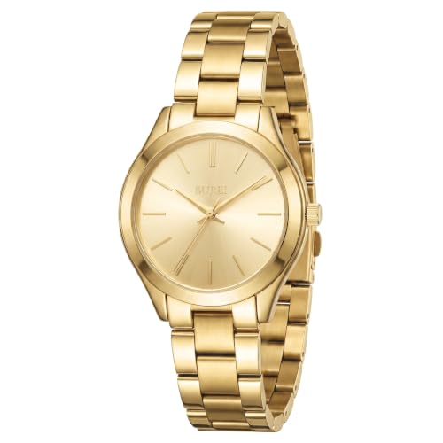 BUREI women's silver bracelet watch for Mother's Day