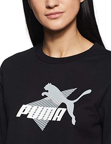 Image of PUMA Women's Cotton Crew Neck Sweatshirt
