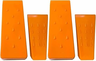Parts 4 Outdoor Tree Wedges 5.5" 2Pk and 8" 2Pk Felling Logging Bucking Falling (Orange)