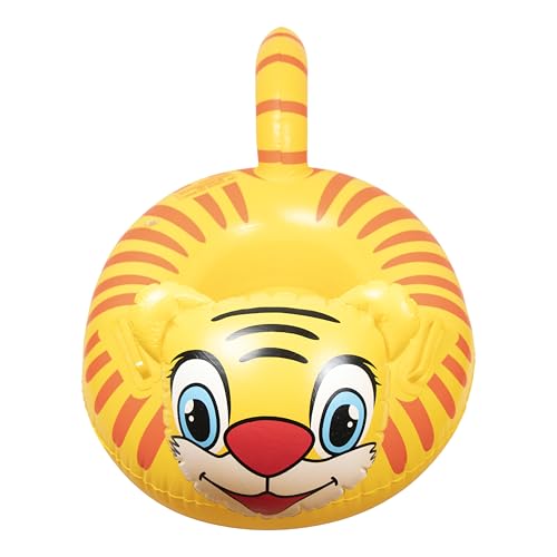 Image of Airavat Floats for Pool, Inflatable Pool Floats Swimming Ring, Swimming Float for Junior, Inflatable Floater, Water Float for Kids Swimming Pool Beach Summer Water Float Party Outdoor (Yellow Tiger)
