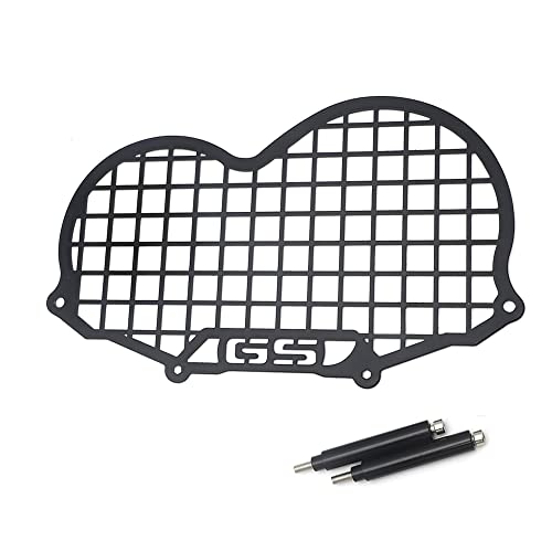 Couvercle de protection des phares de moto R1150GS finition acier