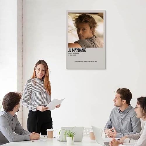 HWUEWQLERJI JJ Maybank by Jessi Posters Wall Art Vintage Poster Decorative Painting Aesthetic Canvas Decor for Living Room Bed Room 12x18inch(30x45cm) Unframe-style - Image 5