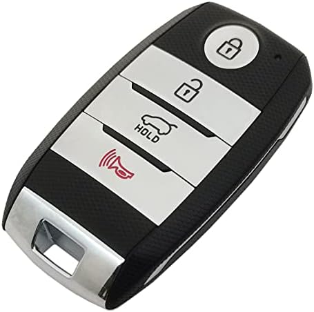TPU Protective Key Fob Cover Case For Kia - Fits Sorento, Rio, Soul, Forte, Optima & More (White)