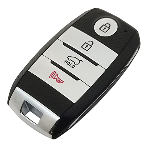 Coque de clé Kia Soul Carnival boîtier extérieur 4 boutons sans lame