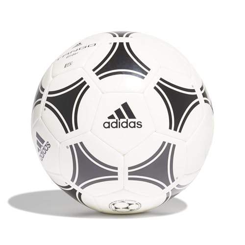 adidas Uomo Tango Glider Football/Soccer Ball, White/Black, 4
