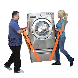 Furniture Moving Straps, 2-Person Lifting Strap for Moving Furniture, Appliances,and Heavy Objects,Furniture Lifting Tool Set with Moving Straps for Lifting, 800 lbs Capacity, Forearm Forklift, Orange