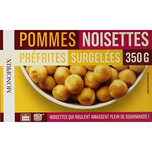 Monoprix Pommes noisettes préfrites, surgelées - Le sachet de 350g