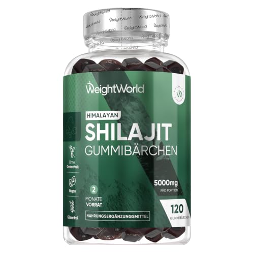 WeightWorld Himalaya Shilajit Gummies 5000mg - 120 Gummies für 2 Monate