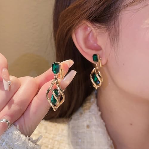 Women's Ear Clips Non Pierced Clip On Earrings Dangle Earrings3