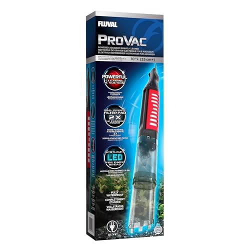 Fluval 11077 ProVac Powered Aquarium Gravel Cleaner - Aquarium Gravel Vacuum by Fluval - Used condition - US$87.57