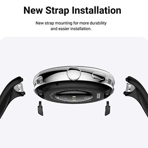 Hoaiyo Smart Watch Answer Make Call, 1.32" Amoled Always-On Display Smartwatch For Android And Ios Phones With Bluetooth Call/Dial, Fitness Activity Tracking, Sleep Monitor, Smartwatches For Men Women #TOP3