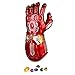 New Iron man Infinity Gauntlet for Kids, Iron Man Glove LED with Removable Magnet Infinity Stones-3 Flash mode. (Kids) …