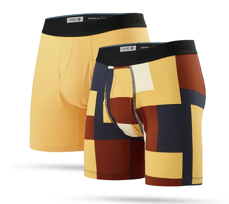 Stance Primary Boxer Brief [2 Pack] (Large, Multi)