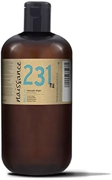 Naissance Aceite Vegetal de Aguacate n. º 231 – 1 Litro - 100% puro, virgen, prensado en frío, vegano y no OGM