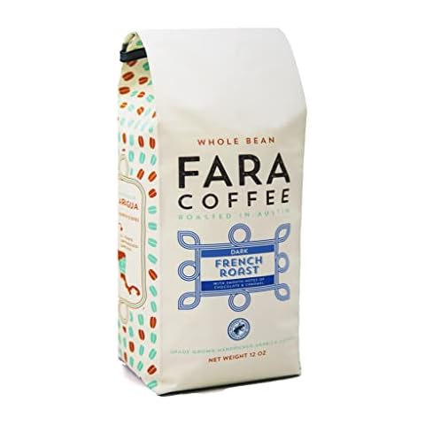 Fara Coffee, Whole Bean Coffee (French Roast, 12 Oz) Cover