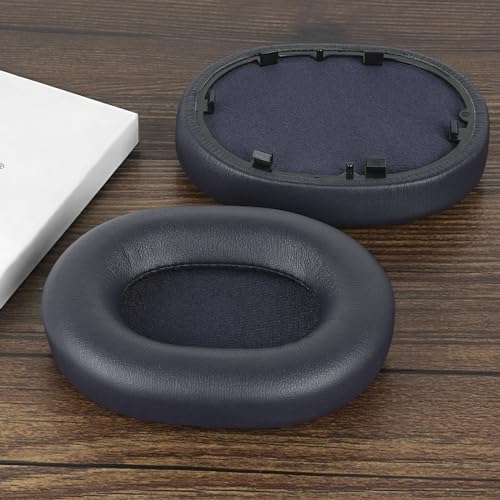 Geekria Replacement Ear Pads for Sony WH-1000XM5 Wireless Headphones Ear Cushions, Repair Parts (Blue) - Image 4