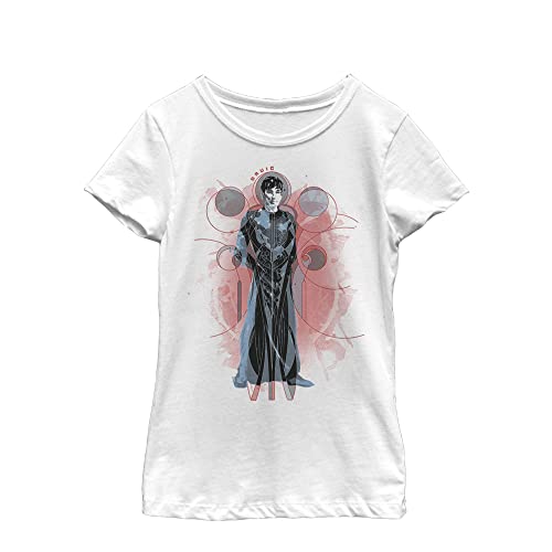 T-shirt Marvel Druig fille orange parfait pour l'école et le sport