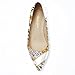 Women's High Heels/Gold Chain Black White Zebra Printed Pumps/Elegant Printed Closed Toe Shoes/Fashion Dressy Low Heels/Party Stiletto Low Heels Size 6