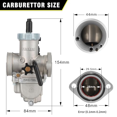 Nibbi NB-PEZ28 Carburetor With Carb Jets High Performance 30Mm Carburetor thumb #1