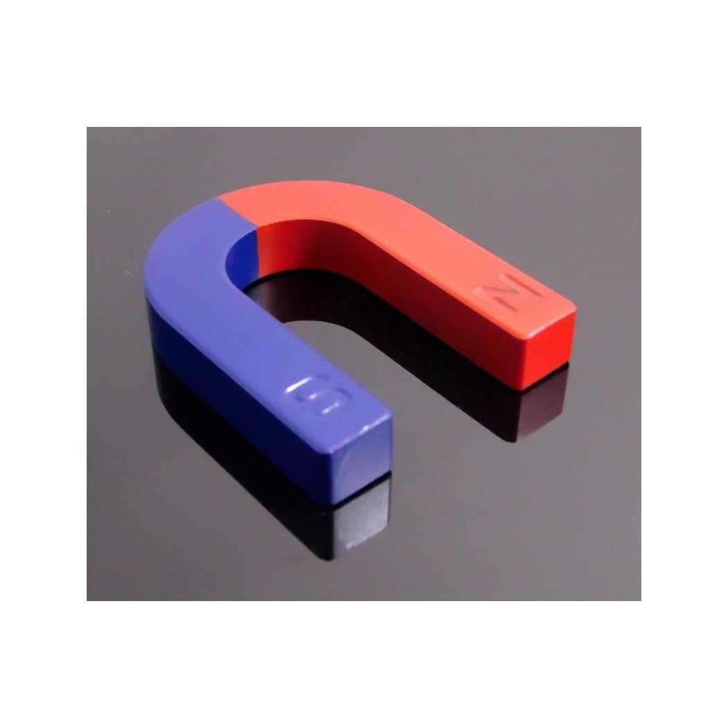 First4magnets-Calamita Con Ferrite, 0,45 Kg, Color Argento, 50 X 10 X 8,5 Mm