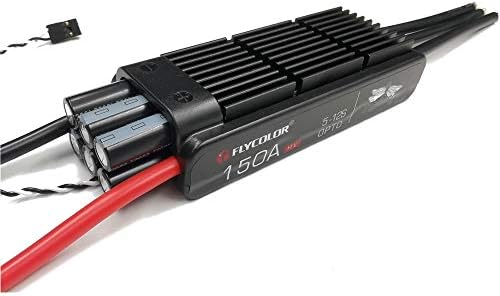 Flycolor FlyDragon 150A ESC 5-12S HV OPTO for RC Hobby Model Aircraft Helicopter Electronic Speed controll for 105 / 120mm JP EDF Motor