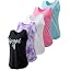 Black Graphic/Lavender/White/Aqua/Pink