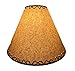 Rustic Oiled Kraft Laced Lamp Shade - 18